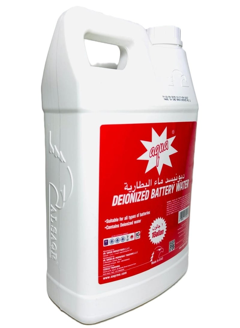 Aqua Deionized Battery Water 3.78Ltr - Image 2